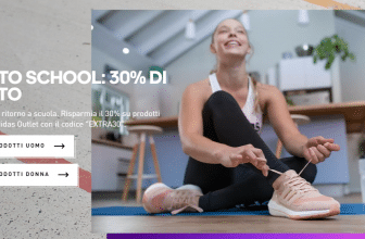 Back to School Adidas: -30% di sconto su articoli selezionati e outlet con il codice EXTRA30