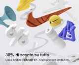 Coupon Nike SUMMER21: -30% di sconto sulla nuova collezione e outlet per i Nike Members!