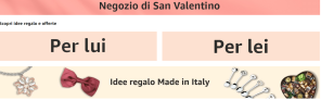 Idee regalo di San Valentino: scopri lo shop di Amazon dedicato agli innamorati!